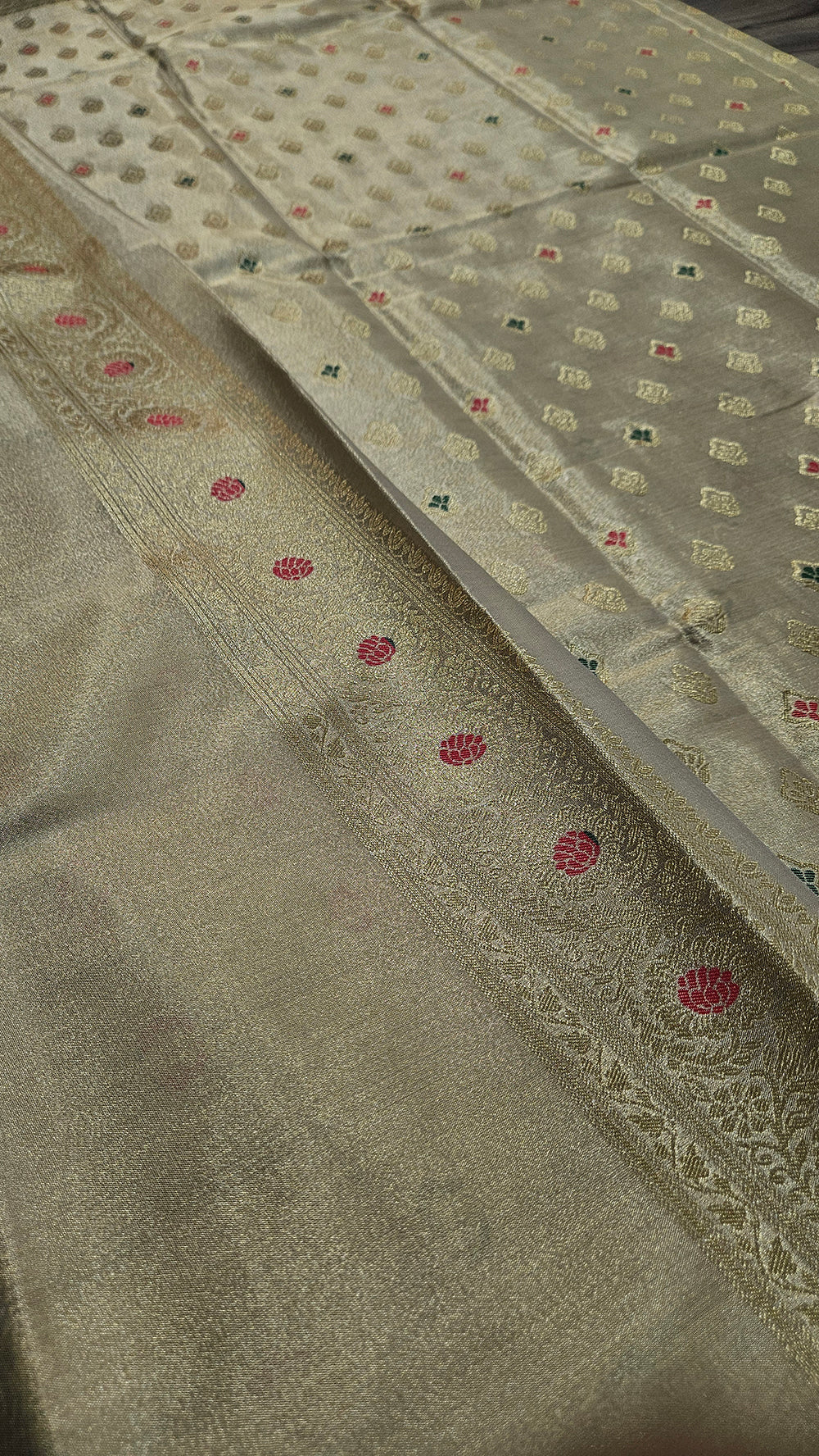 Banarasi Tissue Silk Gold Saree