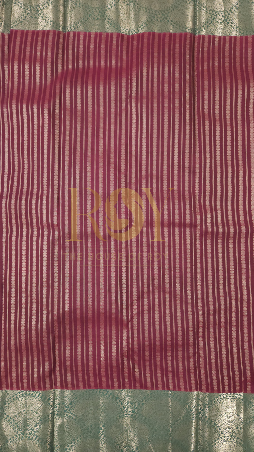 Berry Pure Silk Saree