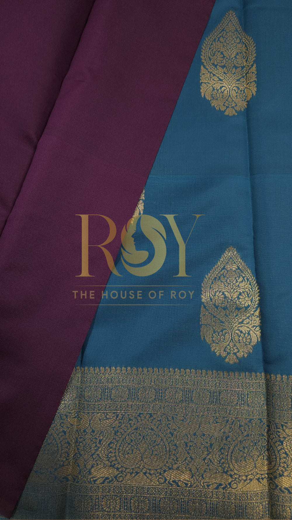 Blue Mix Soft Silk Saree