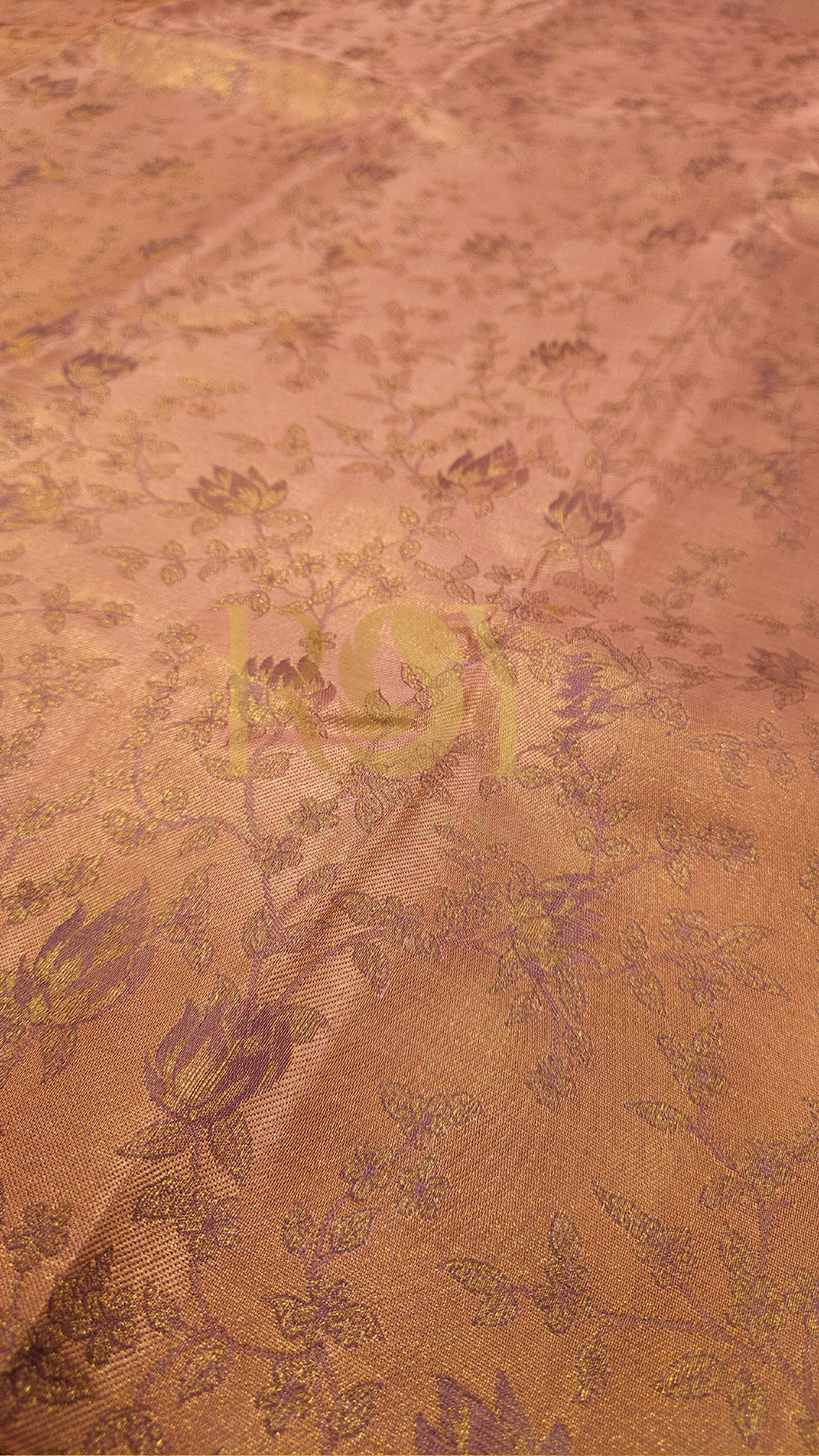 British Rose Kancheepuram Pure Soft Silk Saree