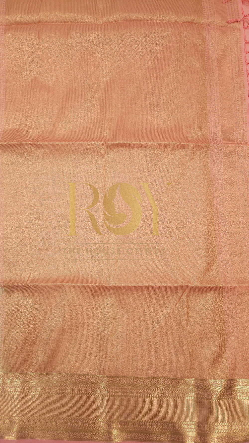 Cream Polka Dot Luxury Soft Silk Saree