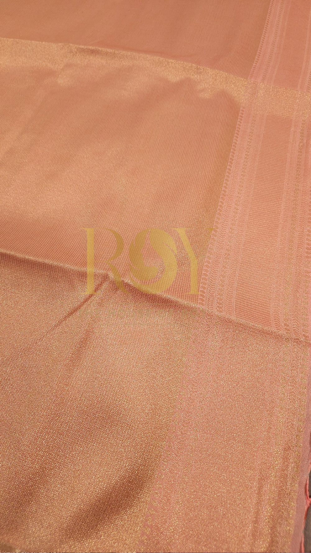 Cream Polka Dot Luxury Soft Silk Saree