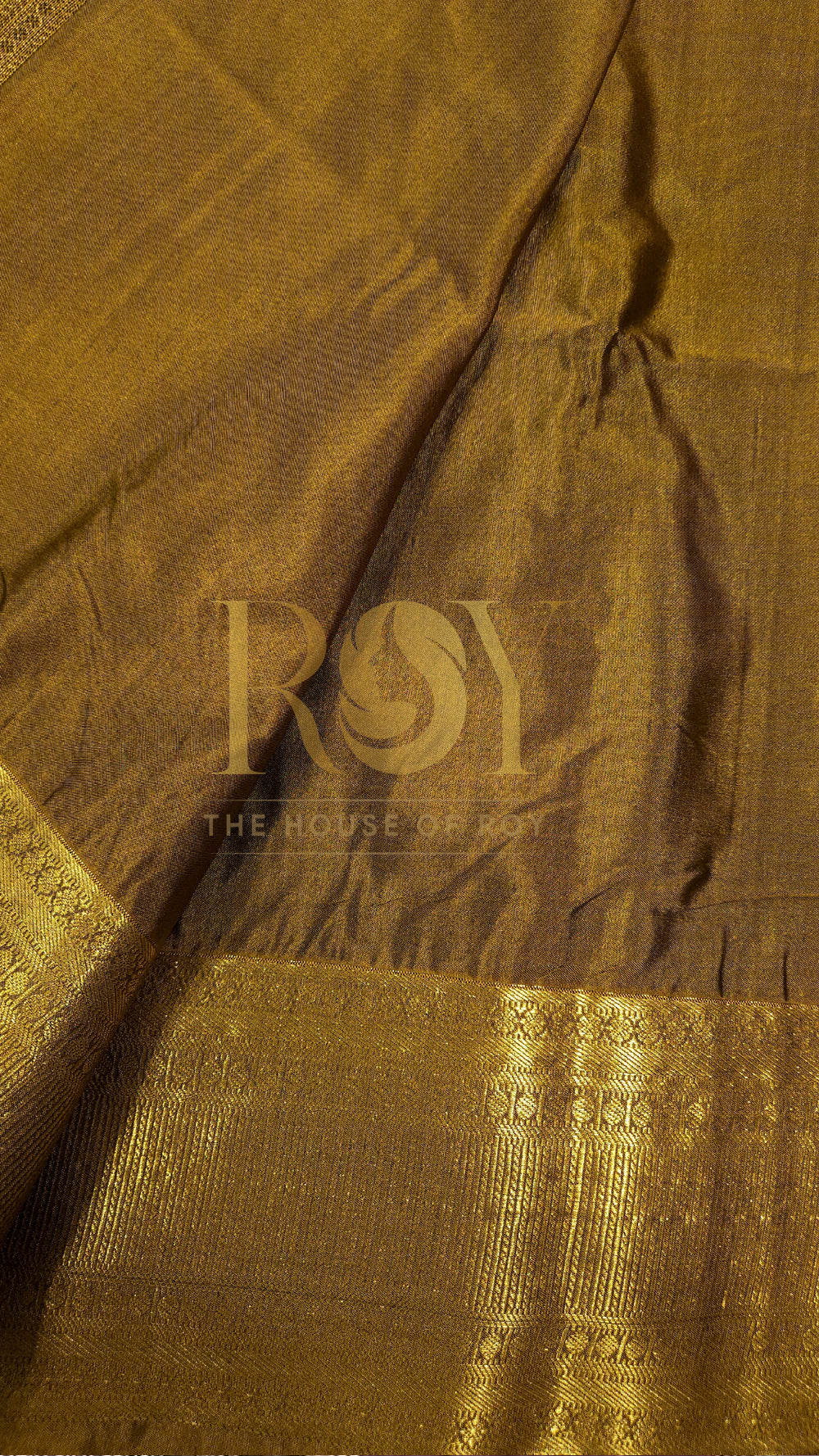 Dark Green Polka Dot Luxury Soft Silk Saree