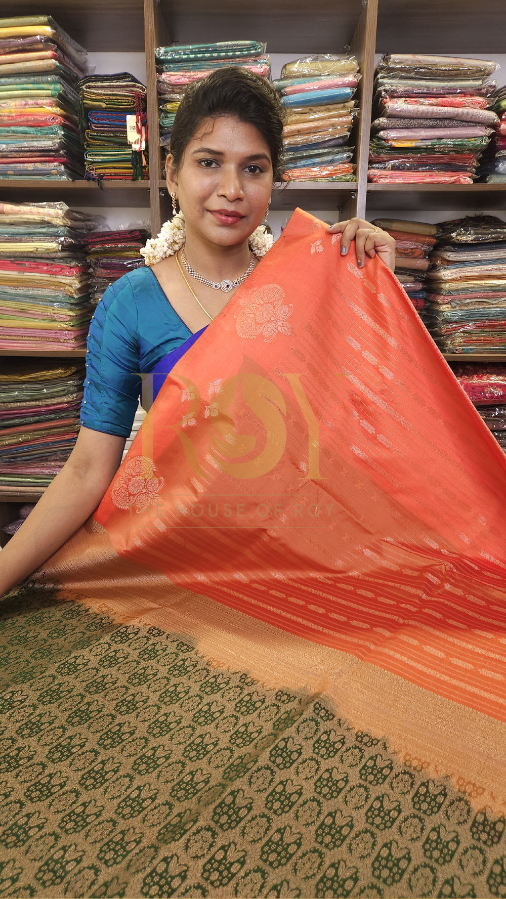 Fanta orange soft silk