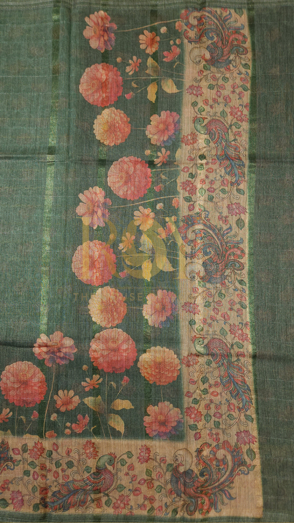 Floral Liva Cotton Saree