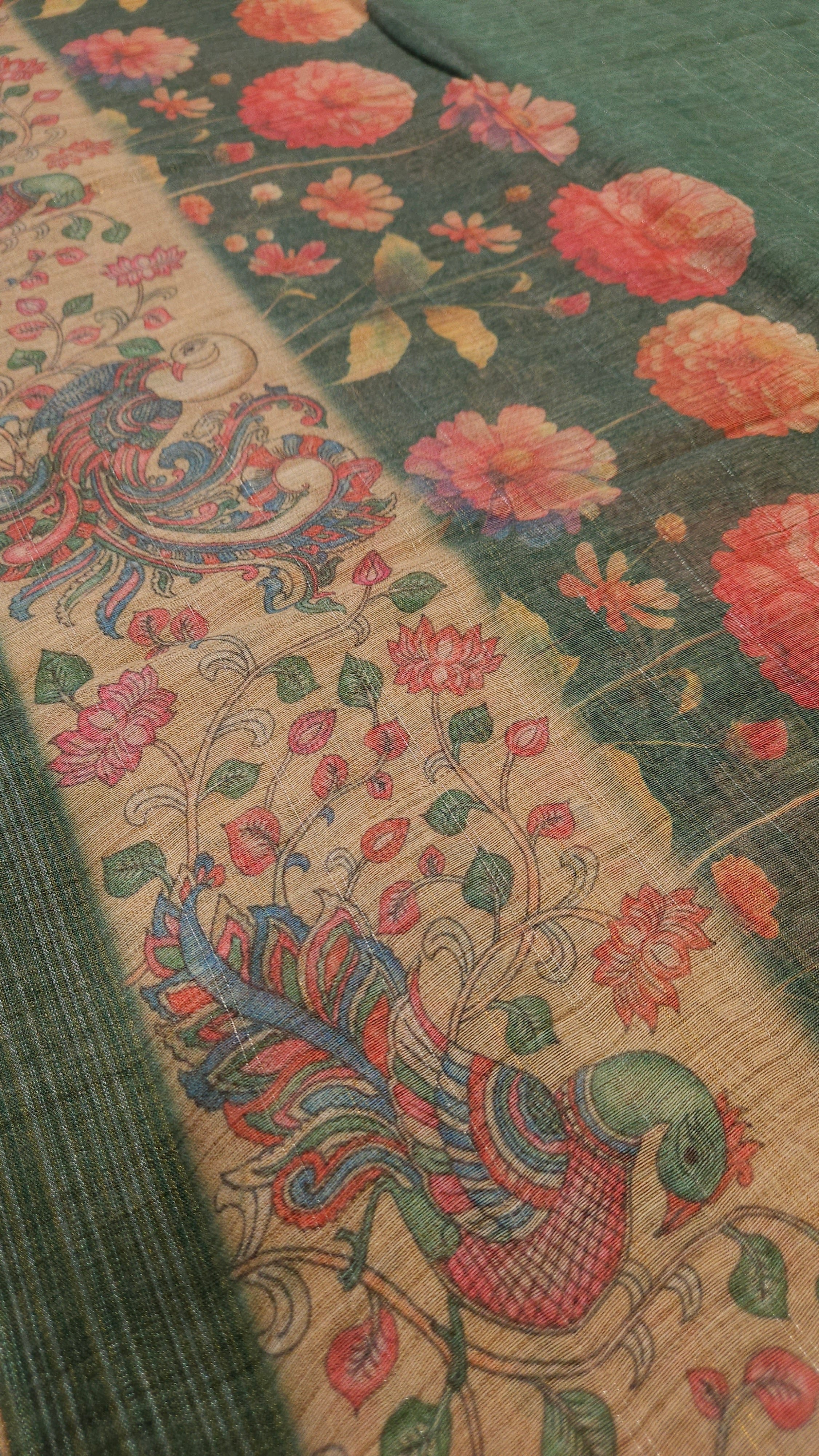 Floral Liva Cotton Saree