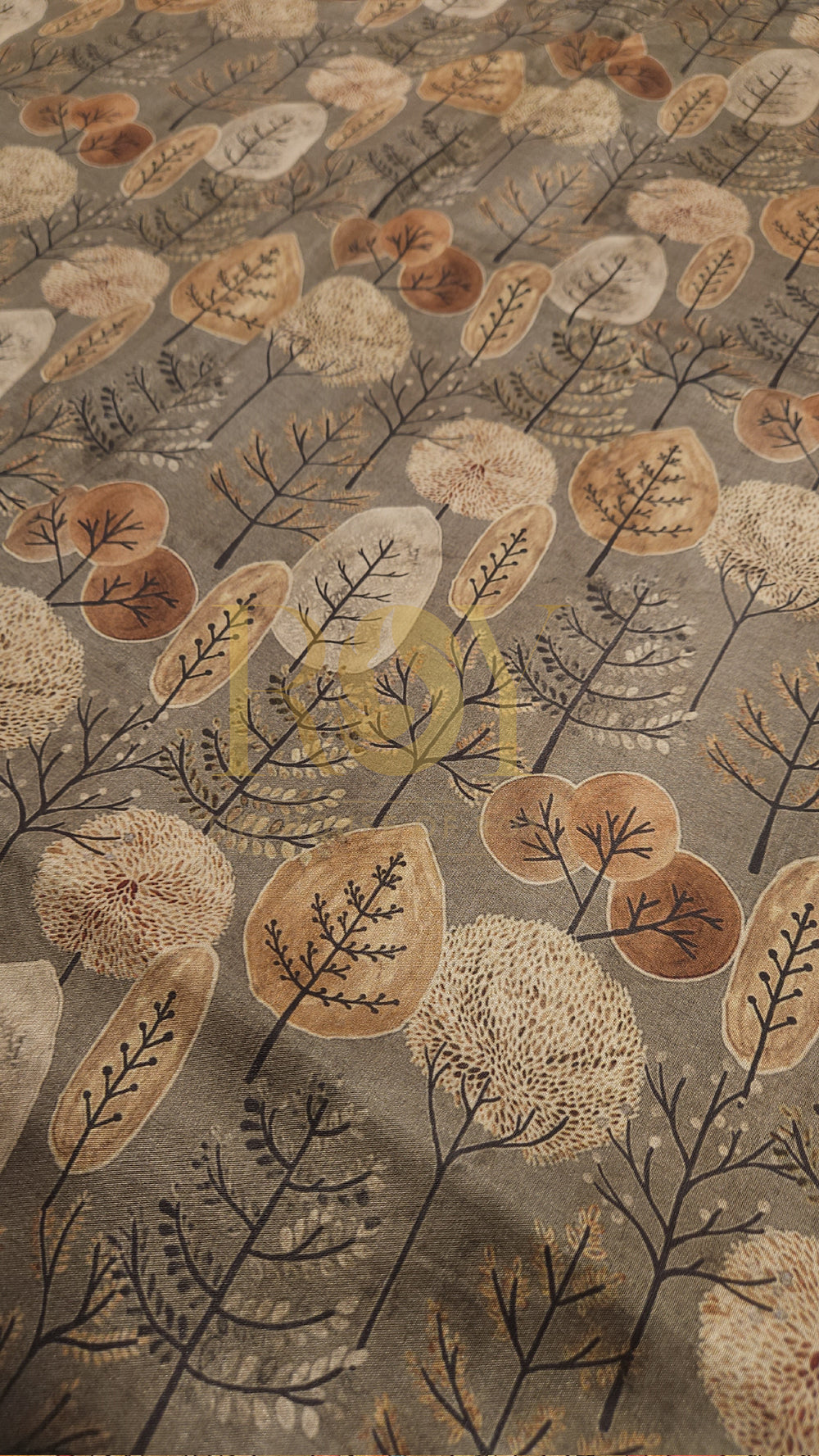 Folklore Trees Digital print saree