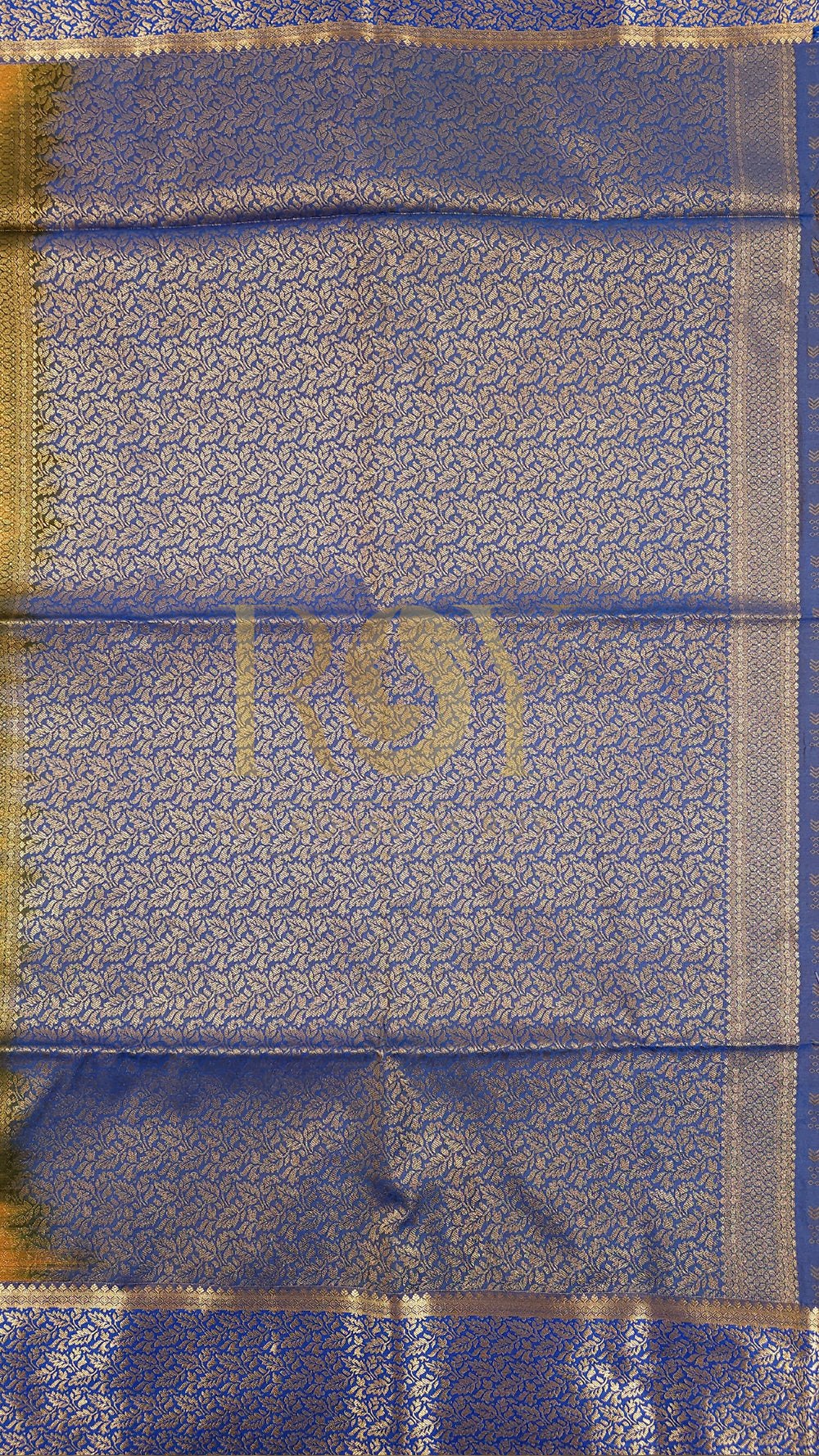 Golden Poppy Mix Soft Silk Saree