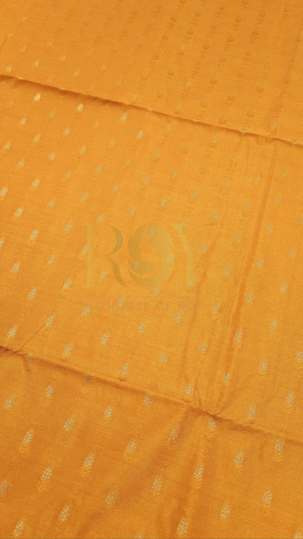 Golden Poppy Mix Soft Silk Saree