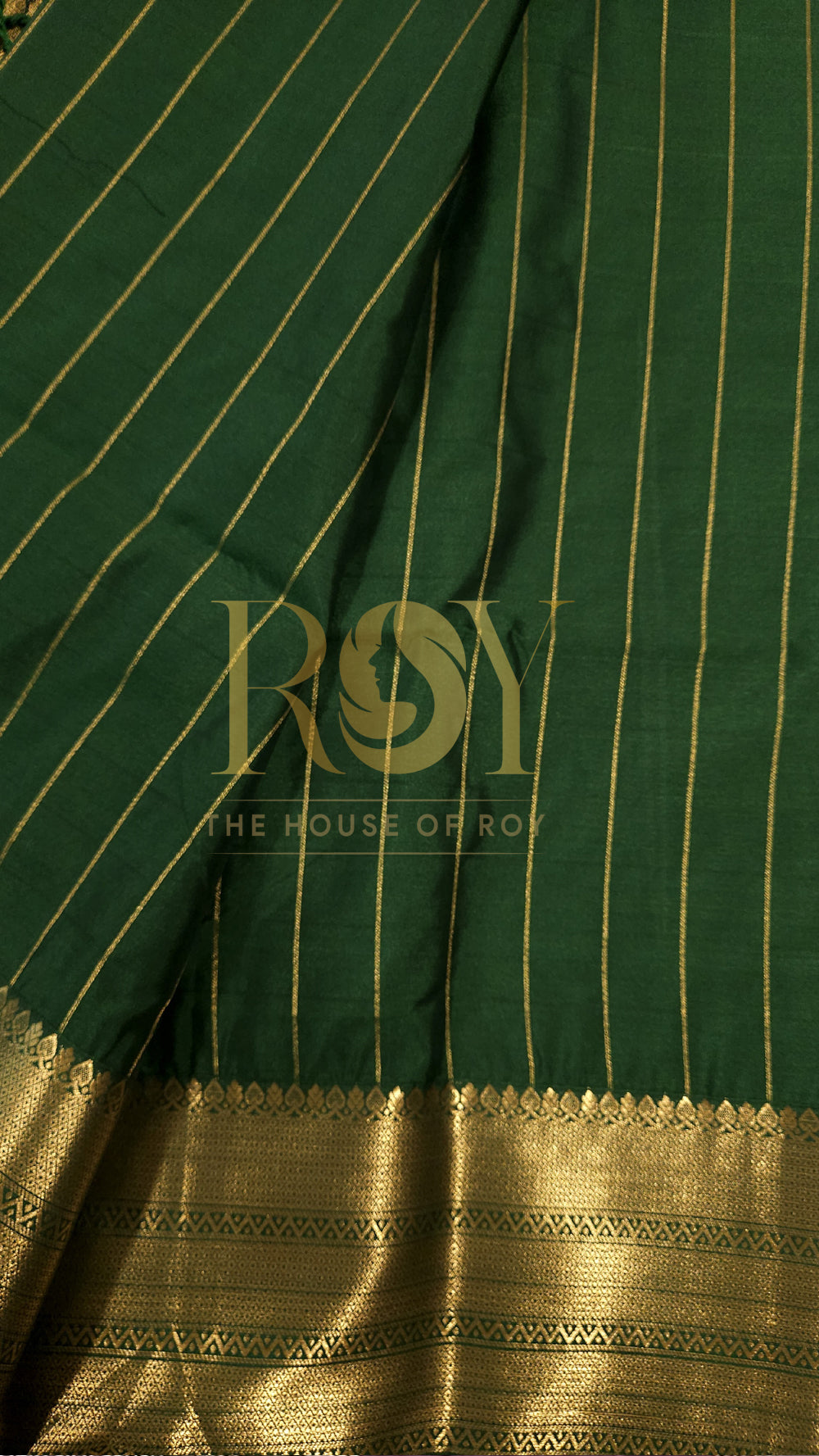 Green and Pink Kattam Cream Luxury Soft Silk Saree