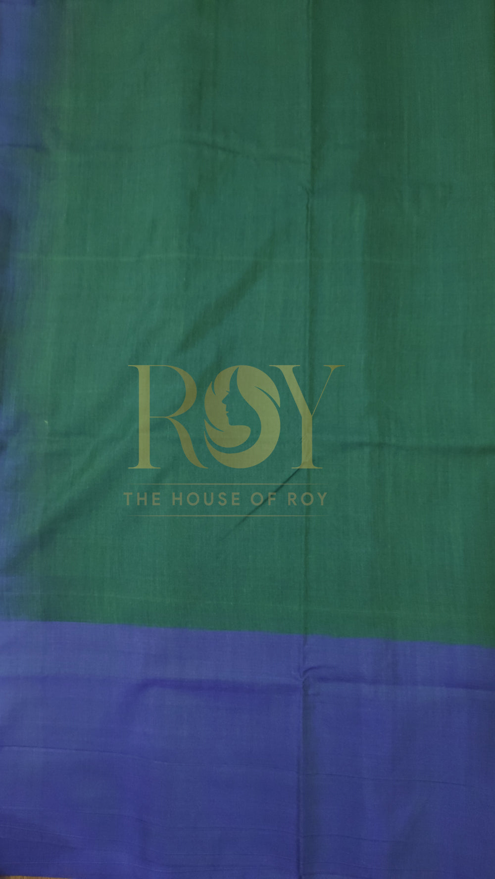 Handloom Silk Cotton Saree Lush Green