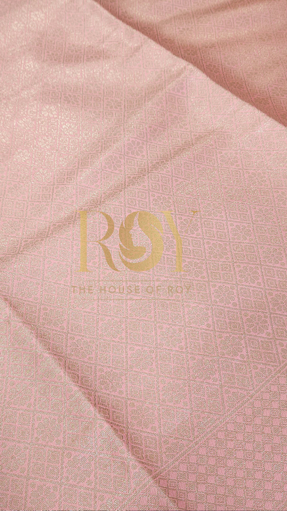 Jade green silver kattam zari Mix soft silk