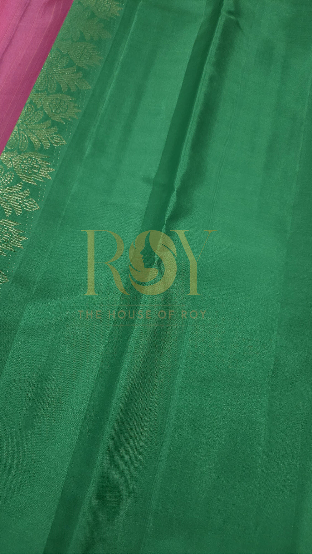 Lotus Pink Pure Kancheepuram Soft Silk Saree