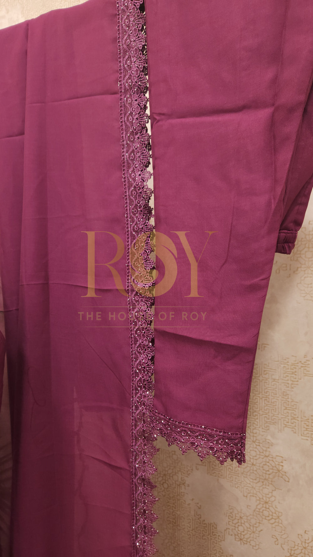 Magenta Stone Chudi Set