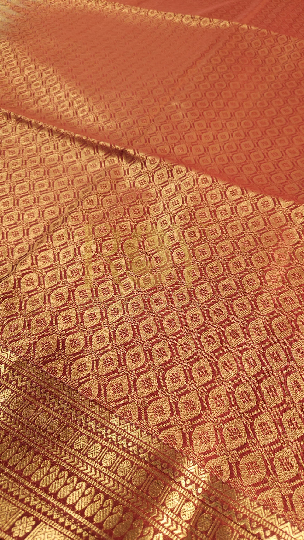Mushroom 1000 Butta Soft Silk Saree