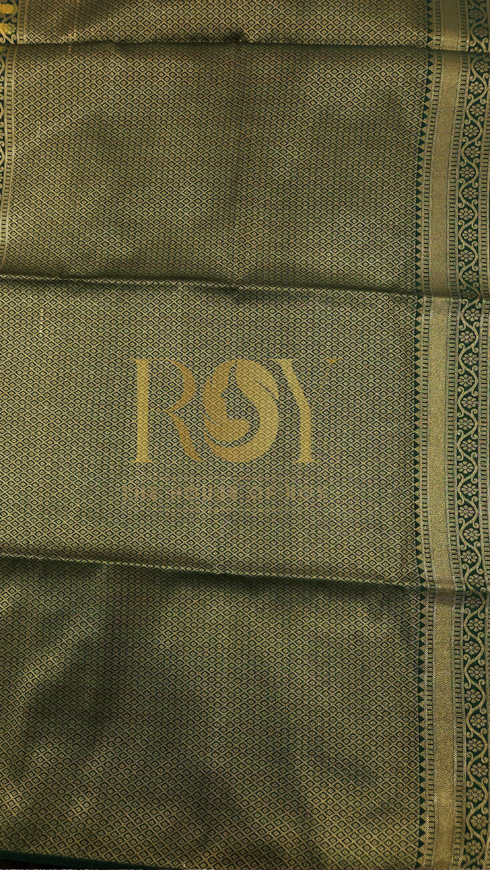 Mustard and Purple Kattam Luxury Soft Silk Saree
