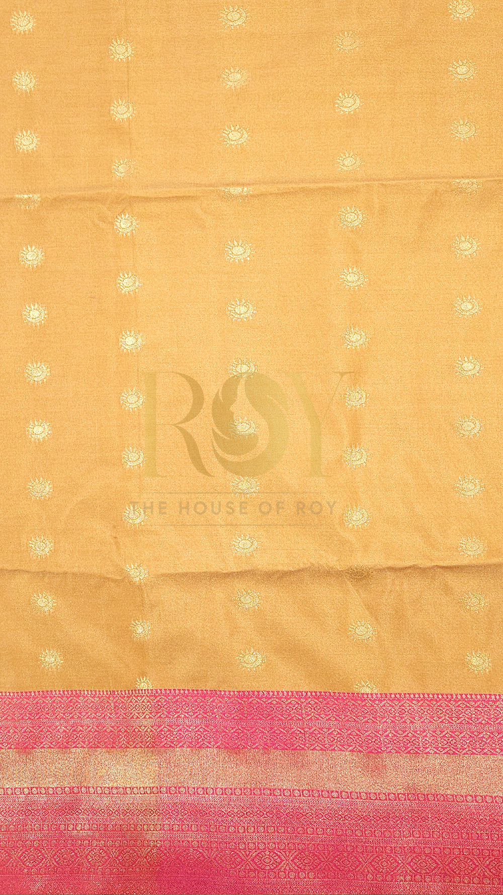 Mustard Yellow Mix Soft Silk Saree
