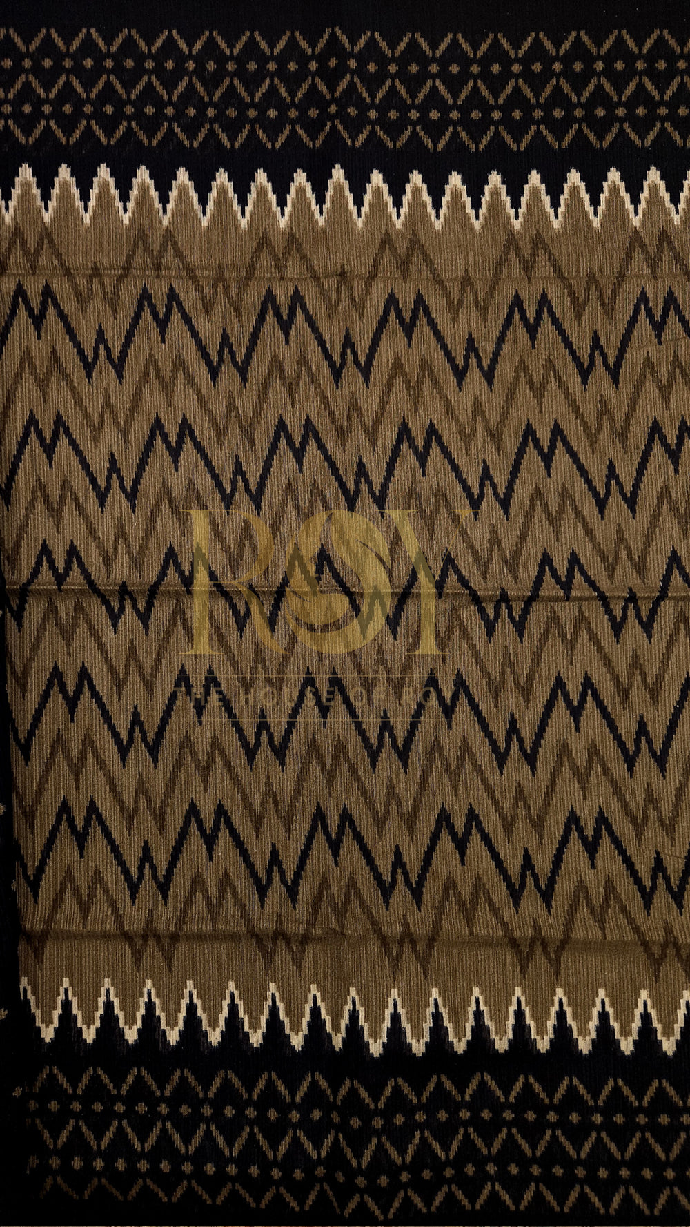 NAVOJA Beige Printed Mix Cotton Saree