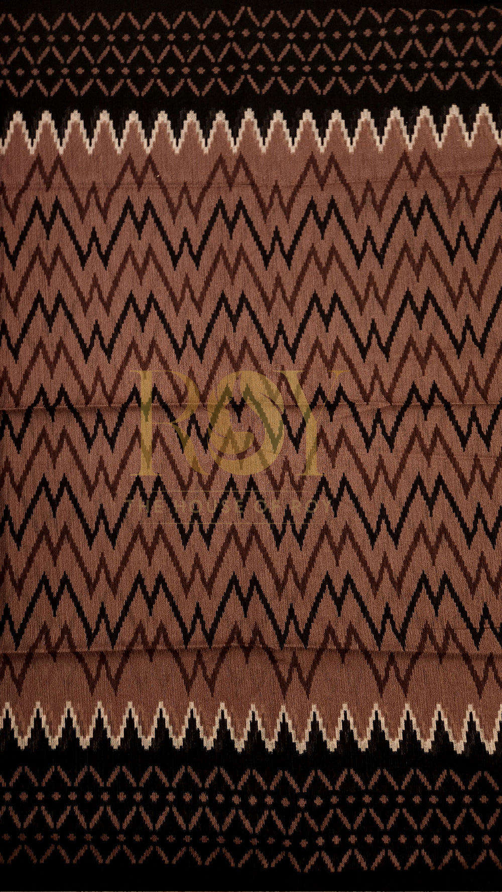 NAVOJA Printed Saree in Dusty Rose