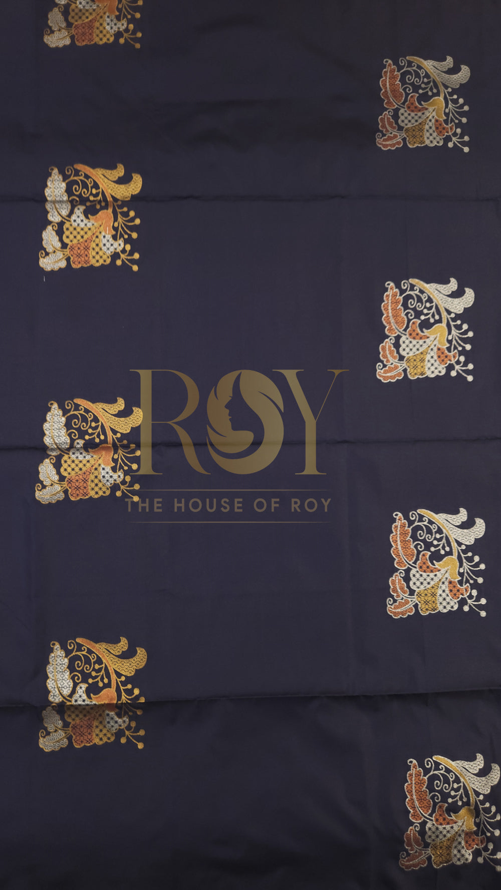 Navy Blue Soft Silk Saree