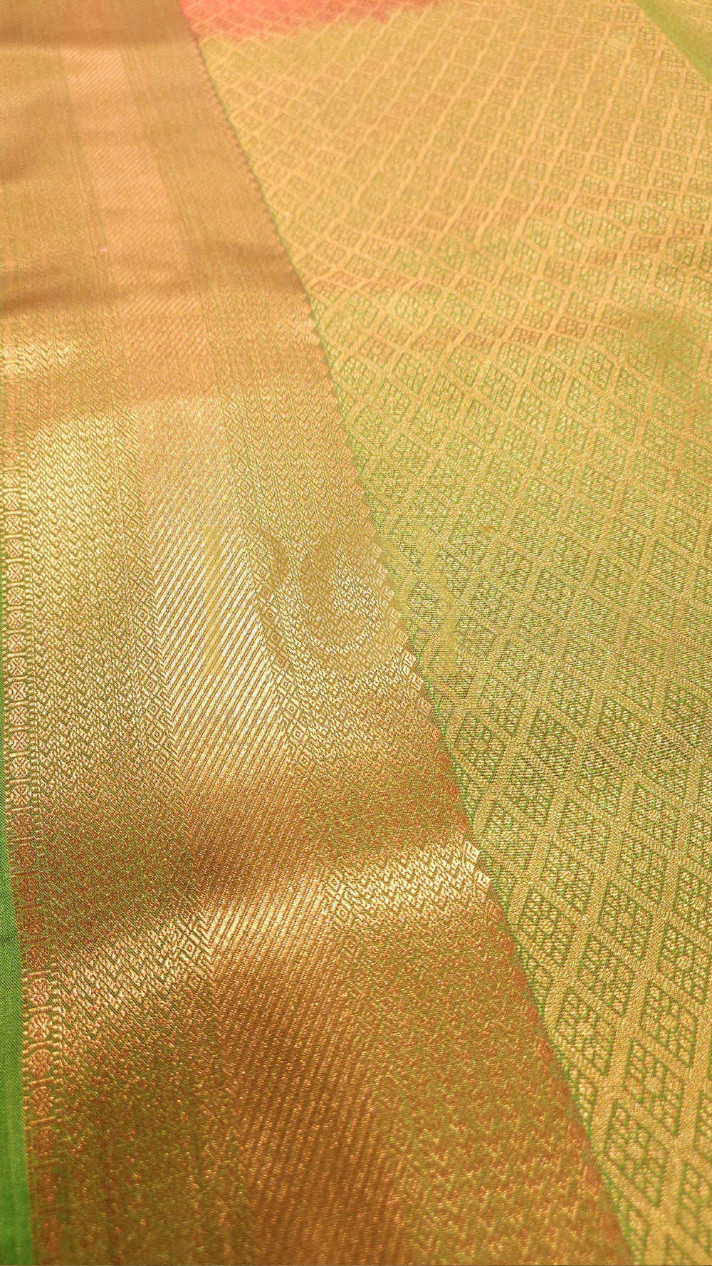 Orange mix soft silk