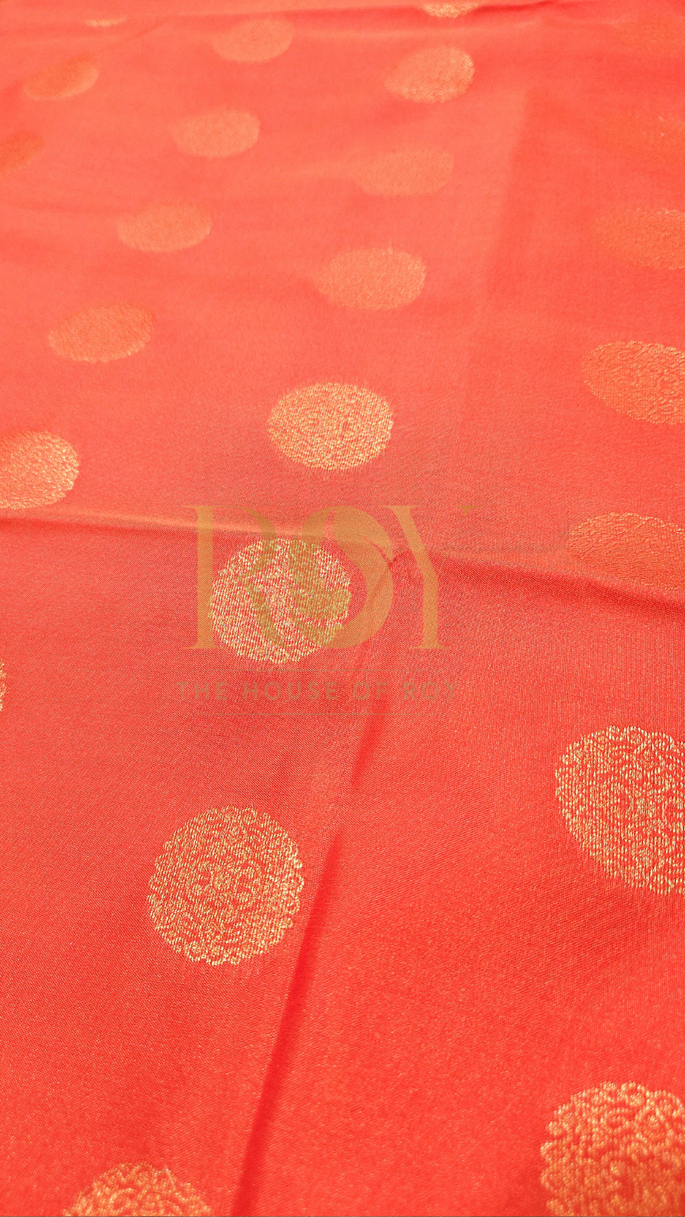 Orange mix soft silk
