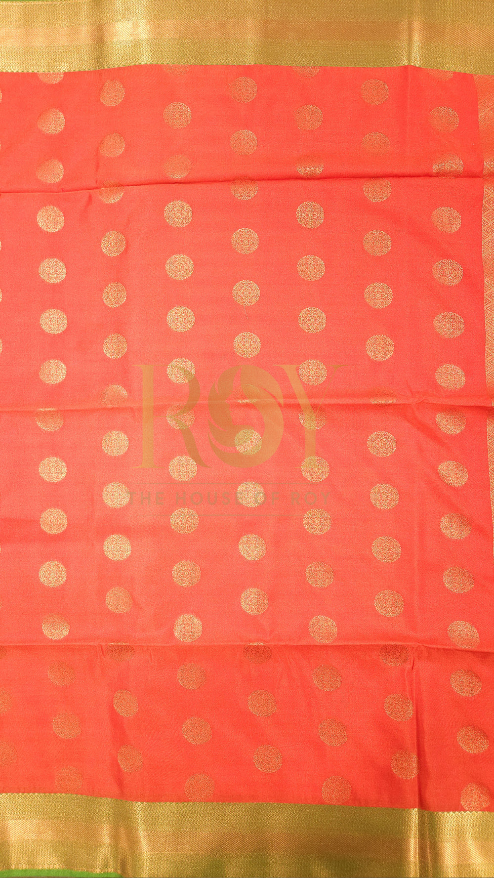 Orange mix soft silk