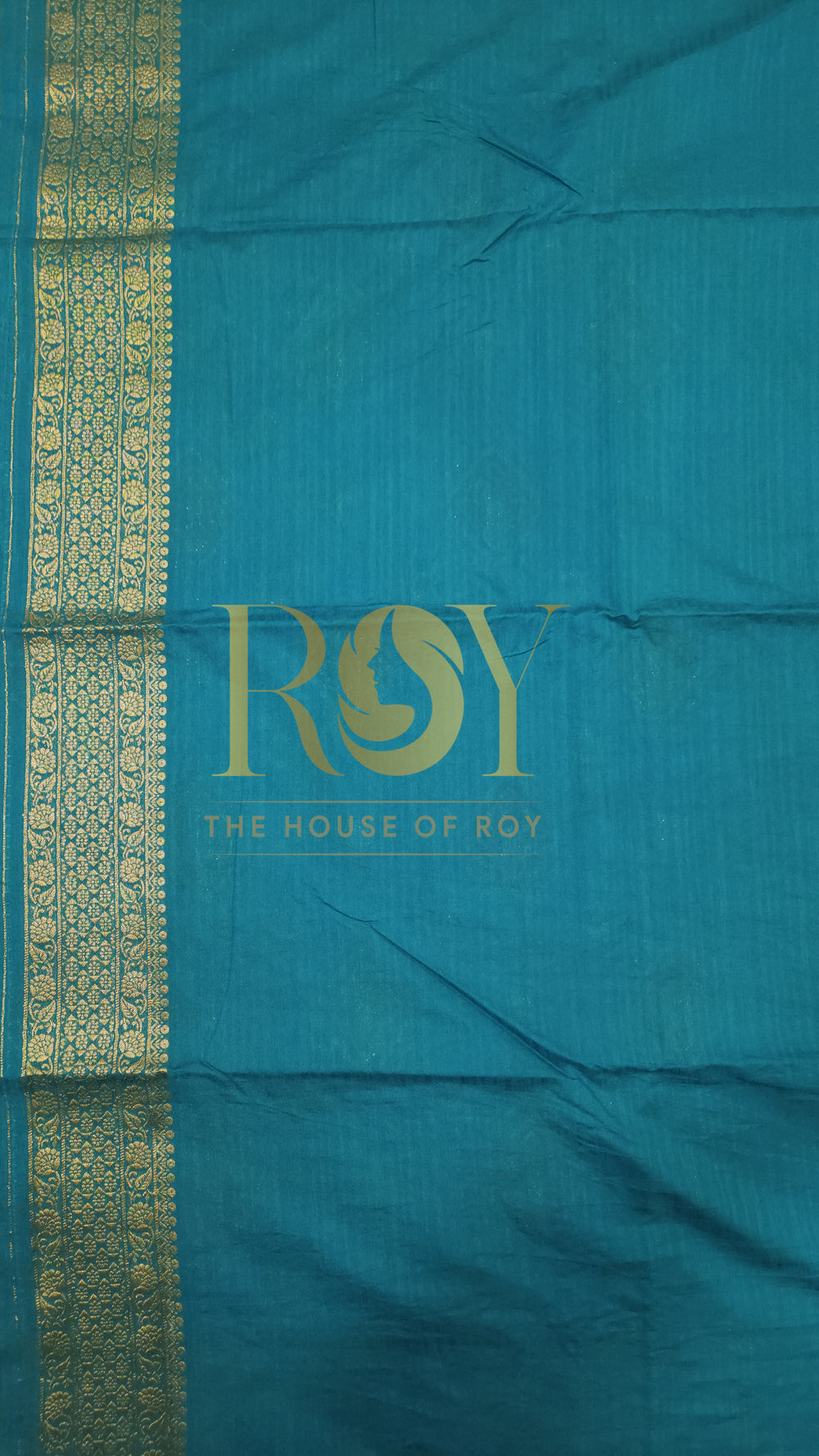 Turquoise Blue Padica Silk Saree