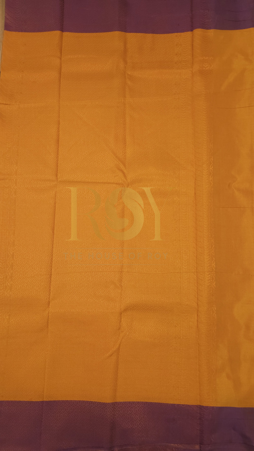 Patola Print Silk Cotton Saree in Amber Yellow