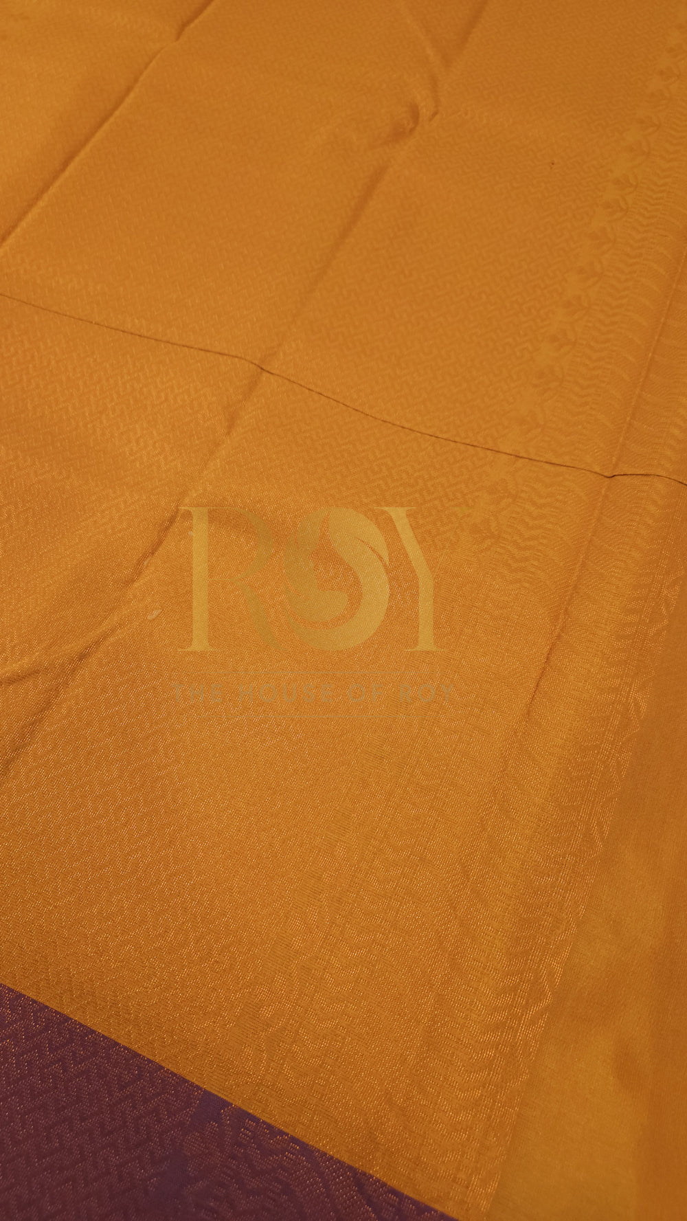 Patola Print Silk Cotton Saree in Amber Yellow