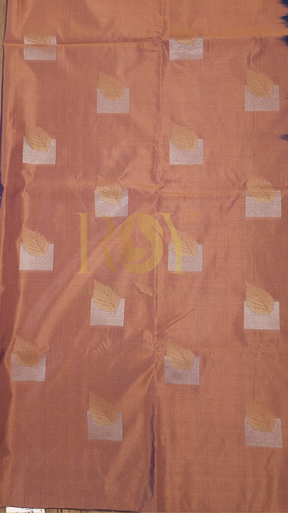 Peach Soft Silk Saree