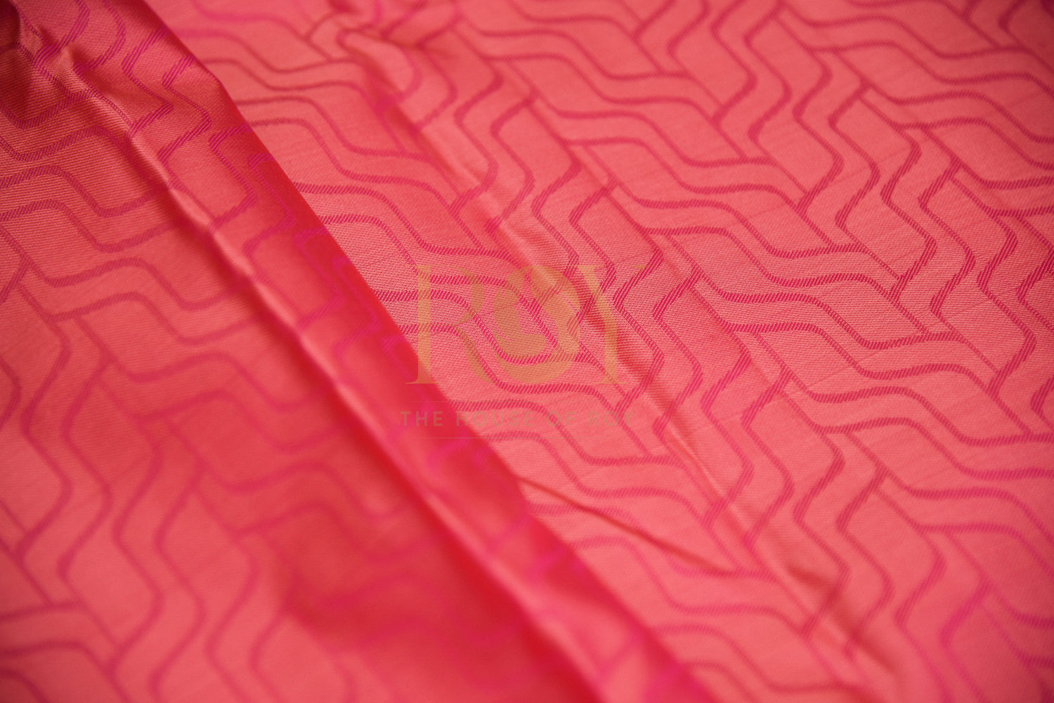 Pink Silk Yarns Woven Saree