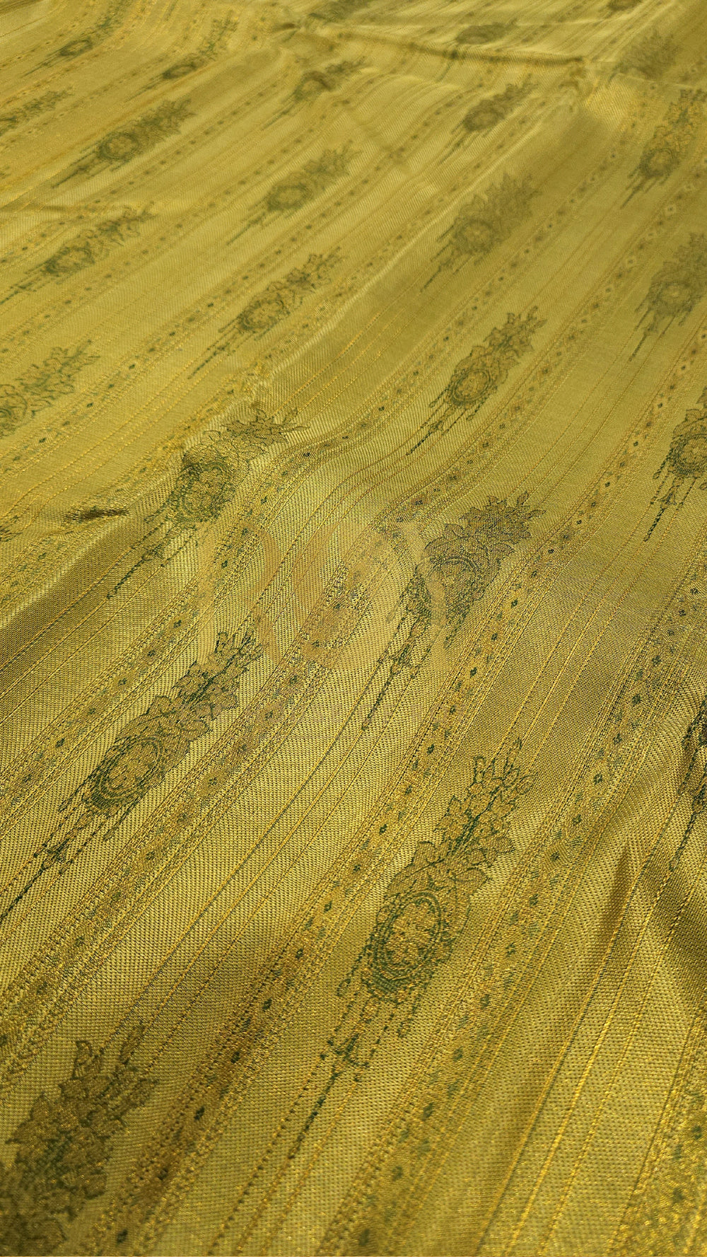 Pista Green Pure Kancheepuram Soft Silk Saree