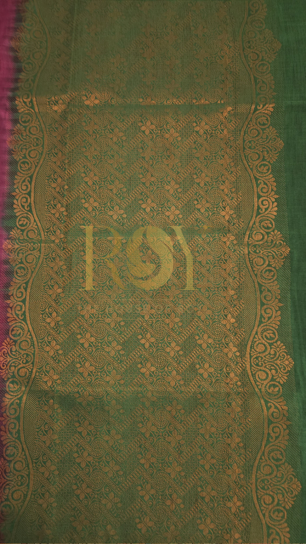 Plum Soft Slub Silk Saree