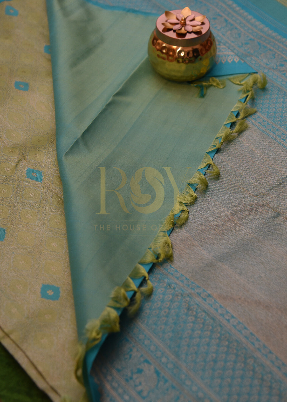 Soft Green Pure Kancheepuram Silk Saree