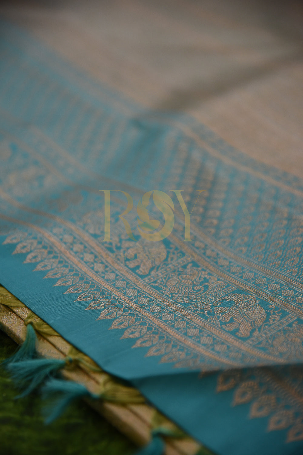 Soft Green Pure Kancheepuram Silk Saree