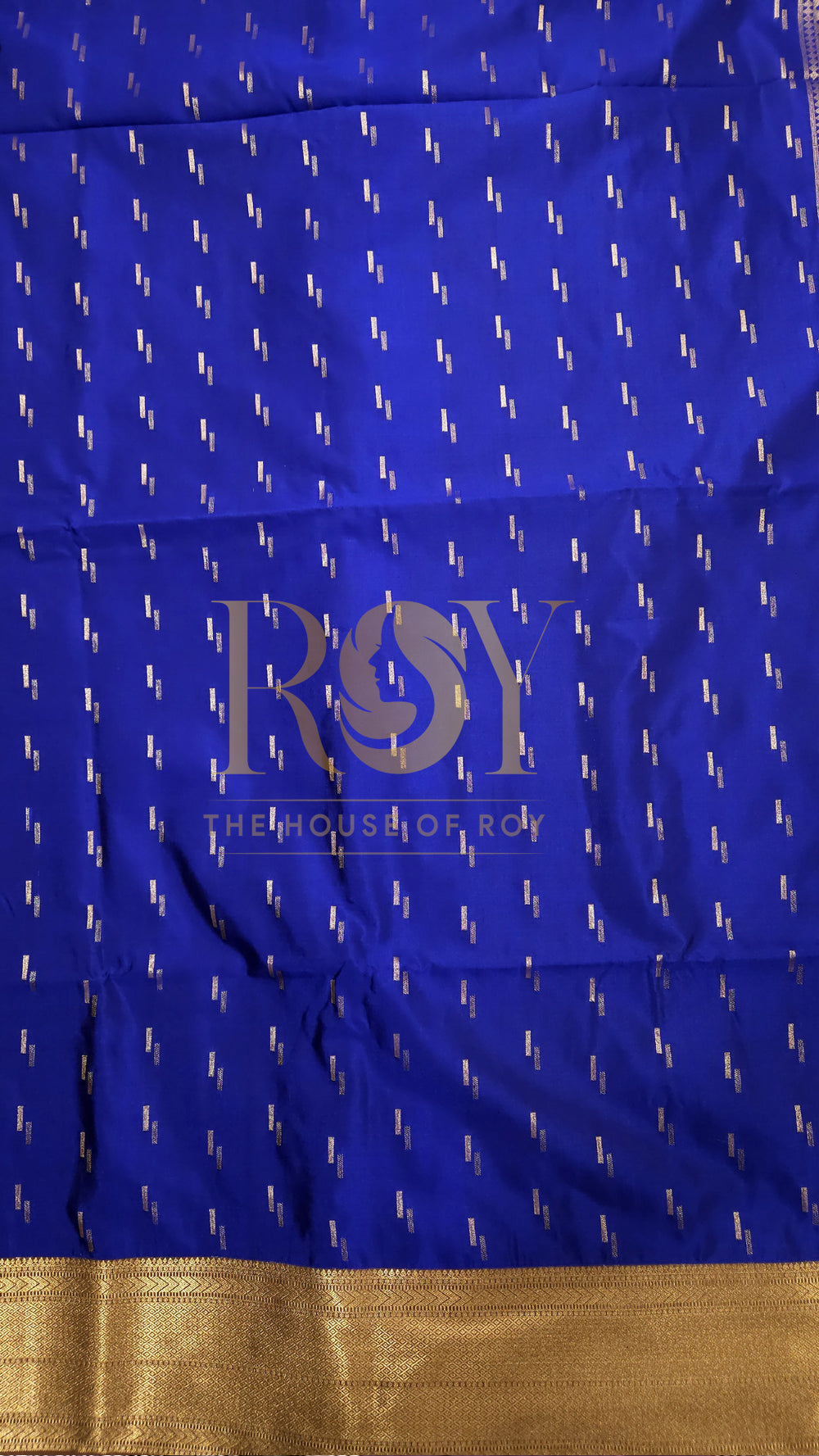 Royal blue 1000 butta soft silk