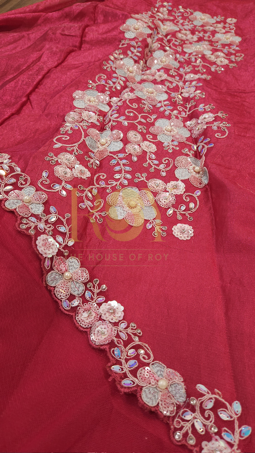 Ruby Designer Saree