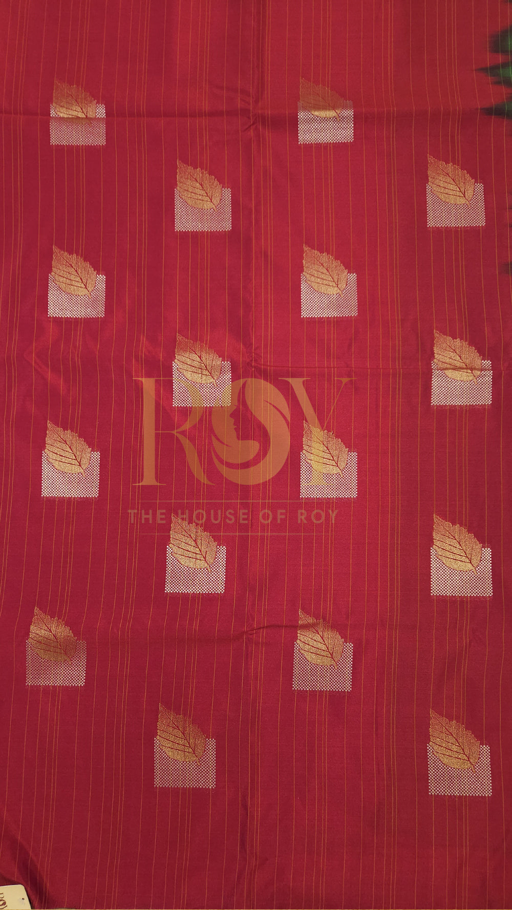 Ruby red soft silk