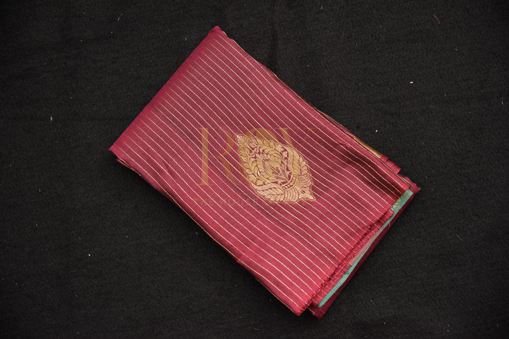 Pure Silk Kum Kum Red Saree