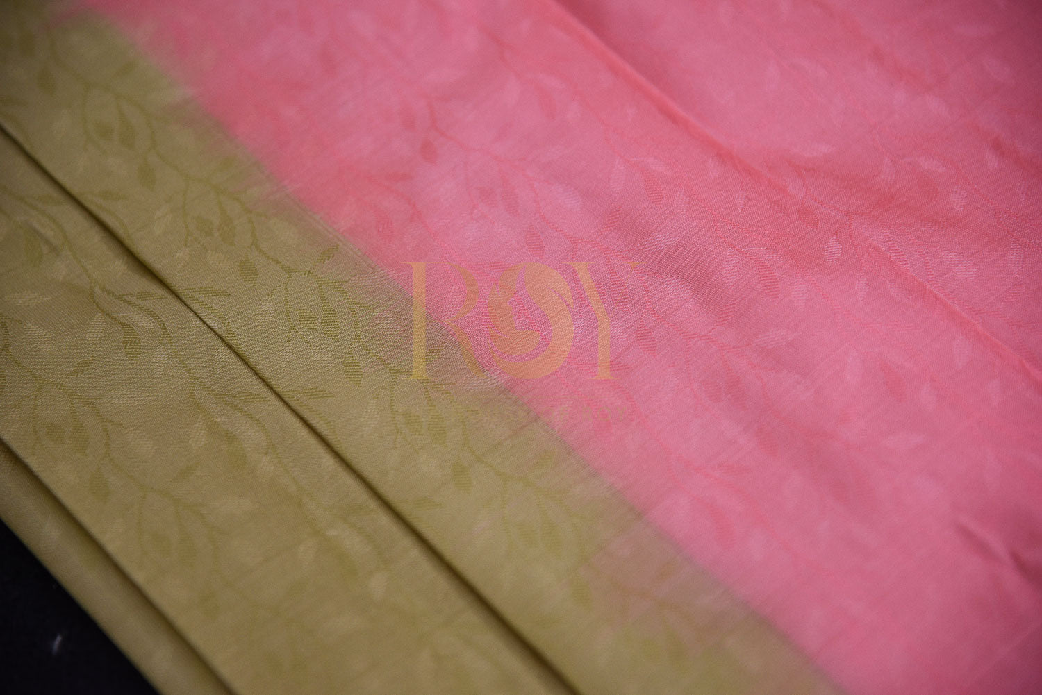 Pure Light Green Saree