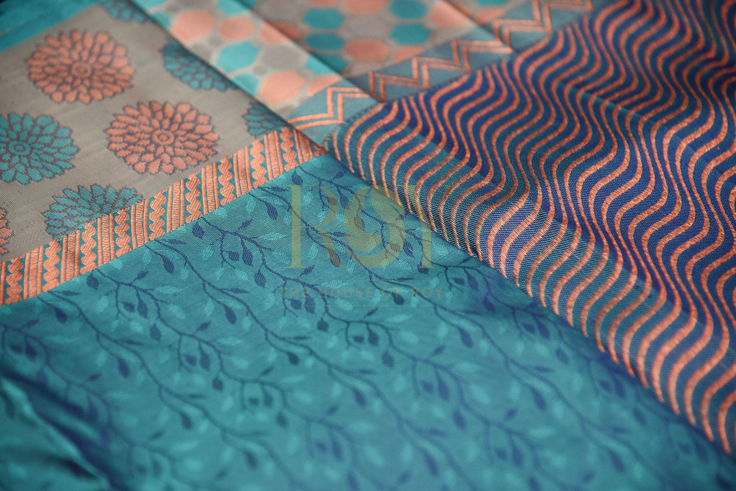 Pure Violet Silk Saree
