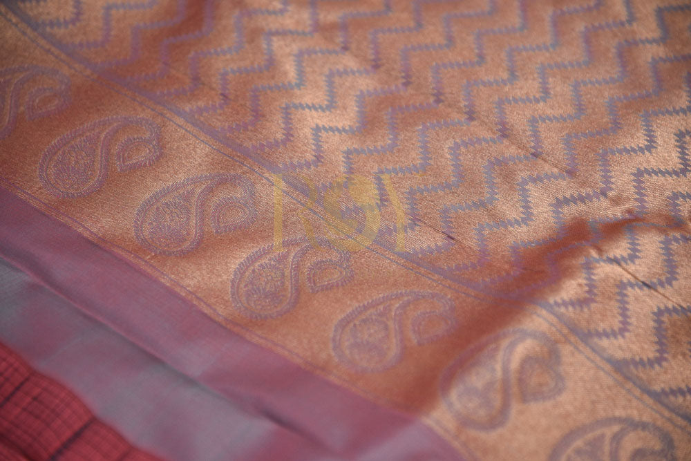 Pure Shades of Blue Silk Saree