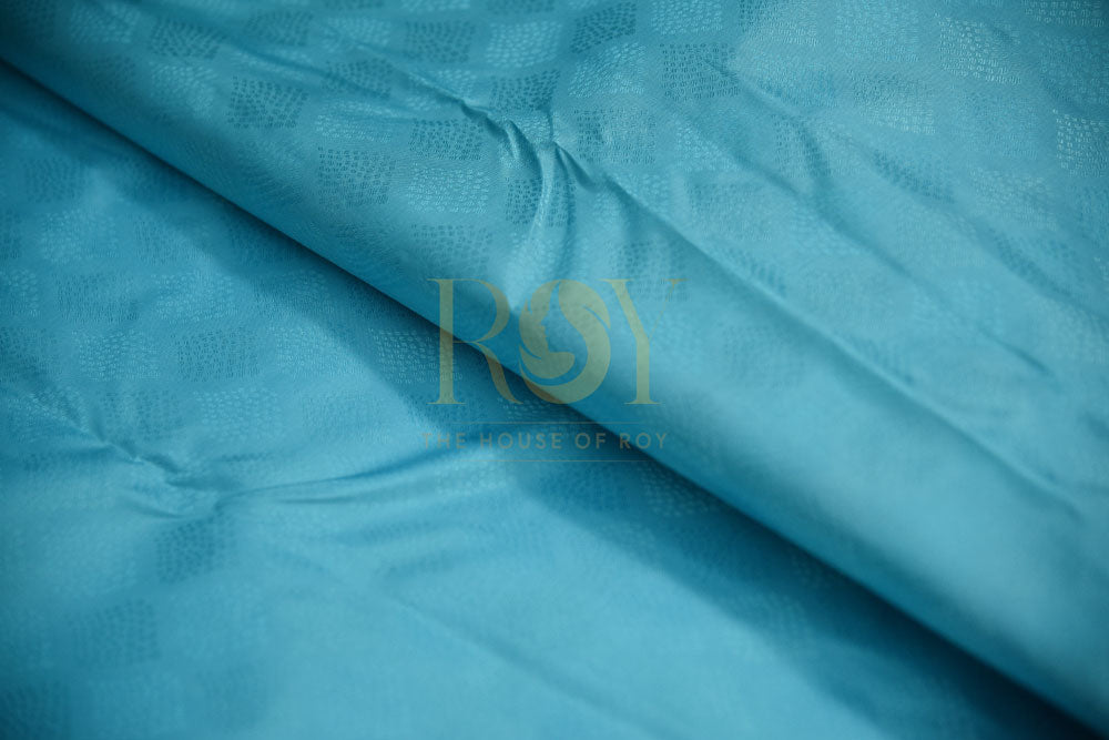 Pure Shades of Blue Silk Saree