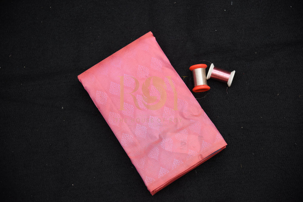 Pure Shades of Pink Silk Saree
