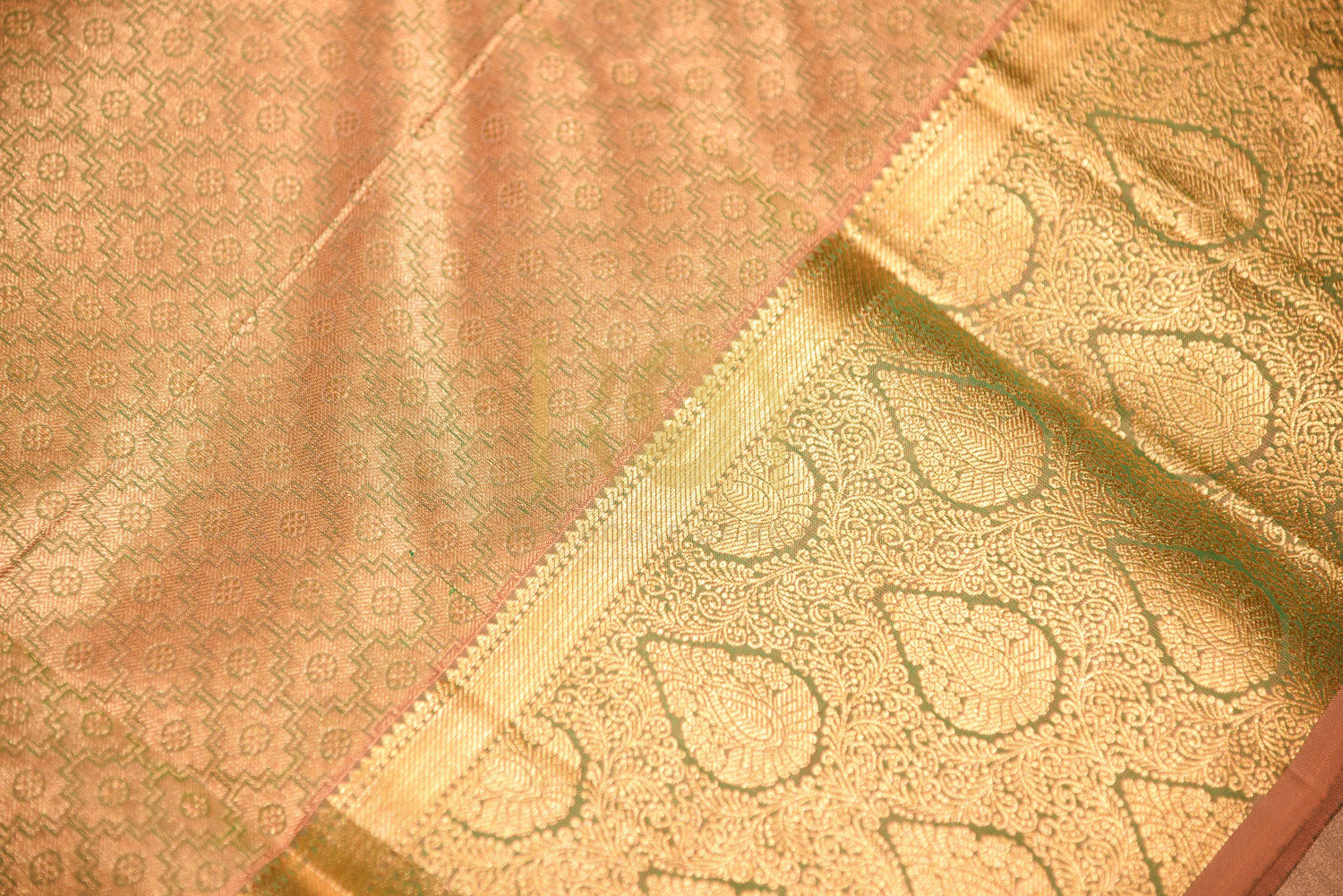 Pure Blue Zari Border Silk Saree
