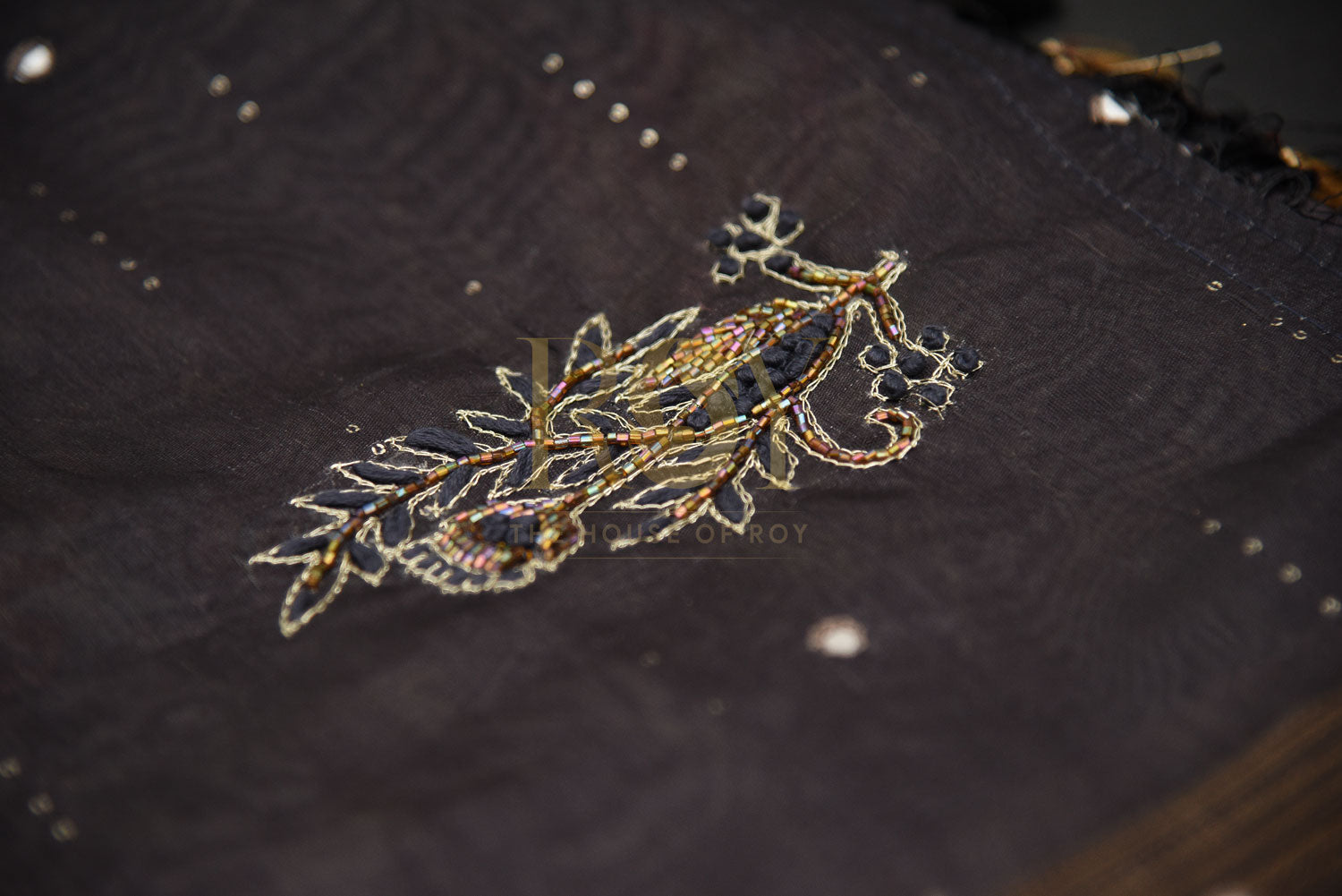 Matka Silk Saree with Kalamkari Print