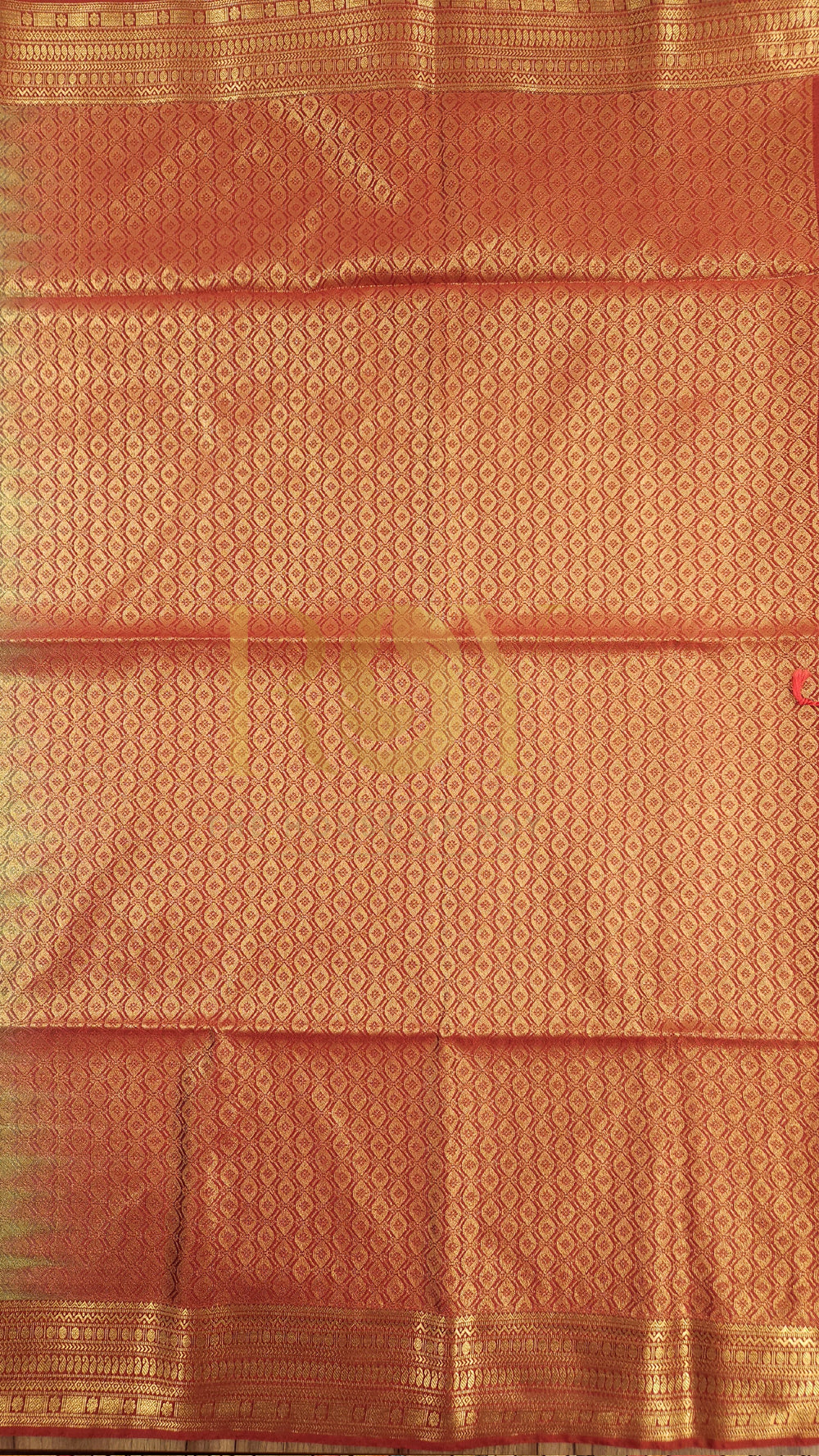 Sage Green 1000 Butta Soft Silk Saree
