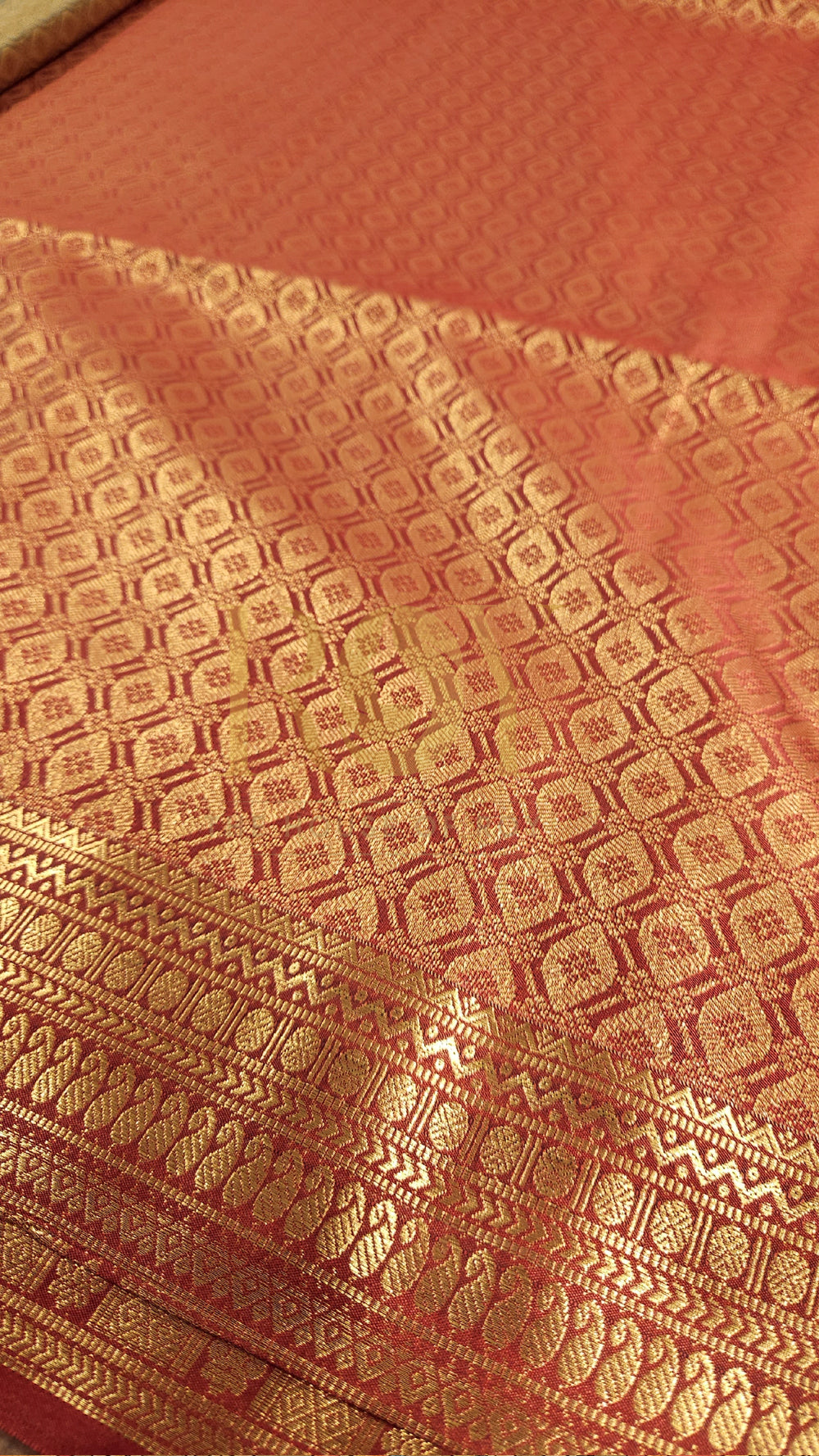Sage Green 1000 Butta Soft Silk Saree