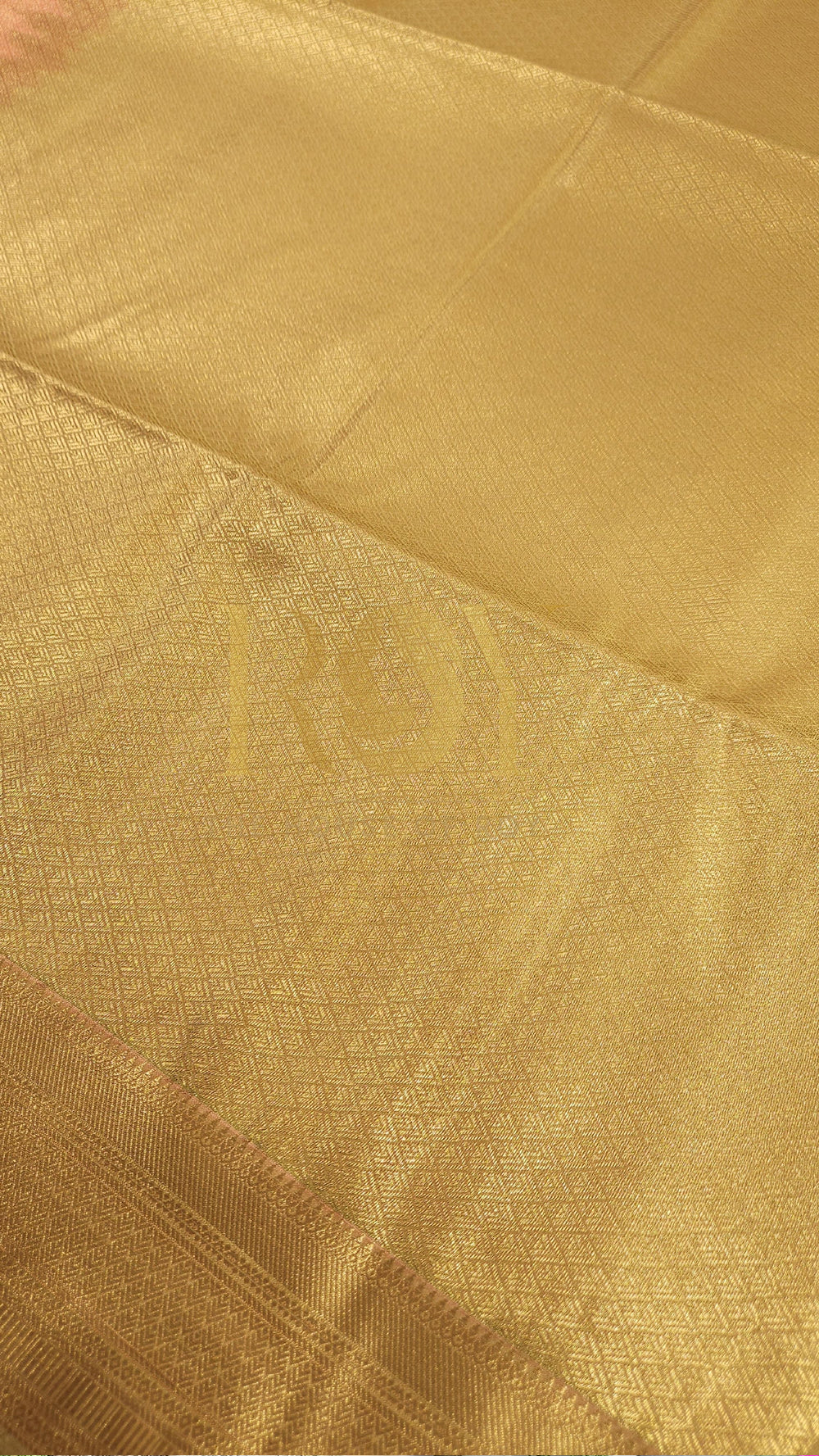 Salmon Pink 1000 Butta Soft Silk Saree